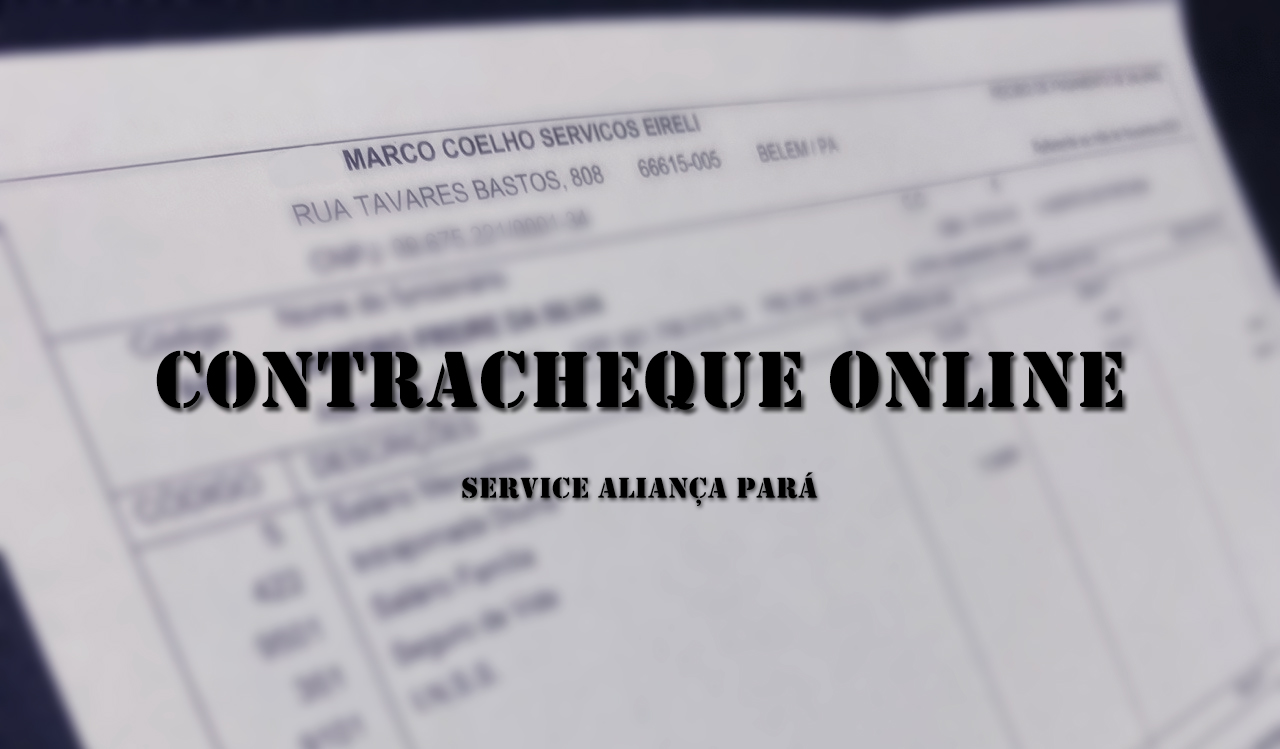 Contracheque Online – Service Aliança Pará | SAP